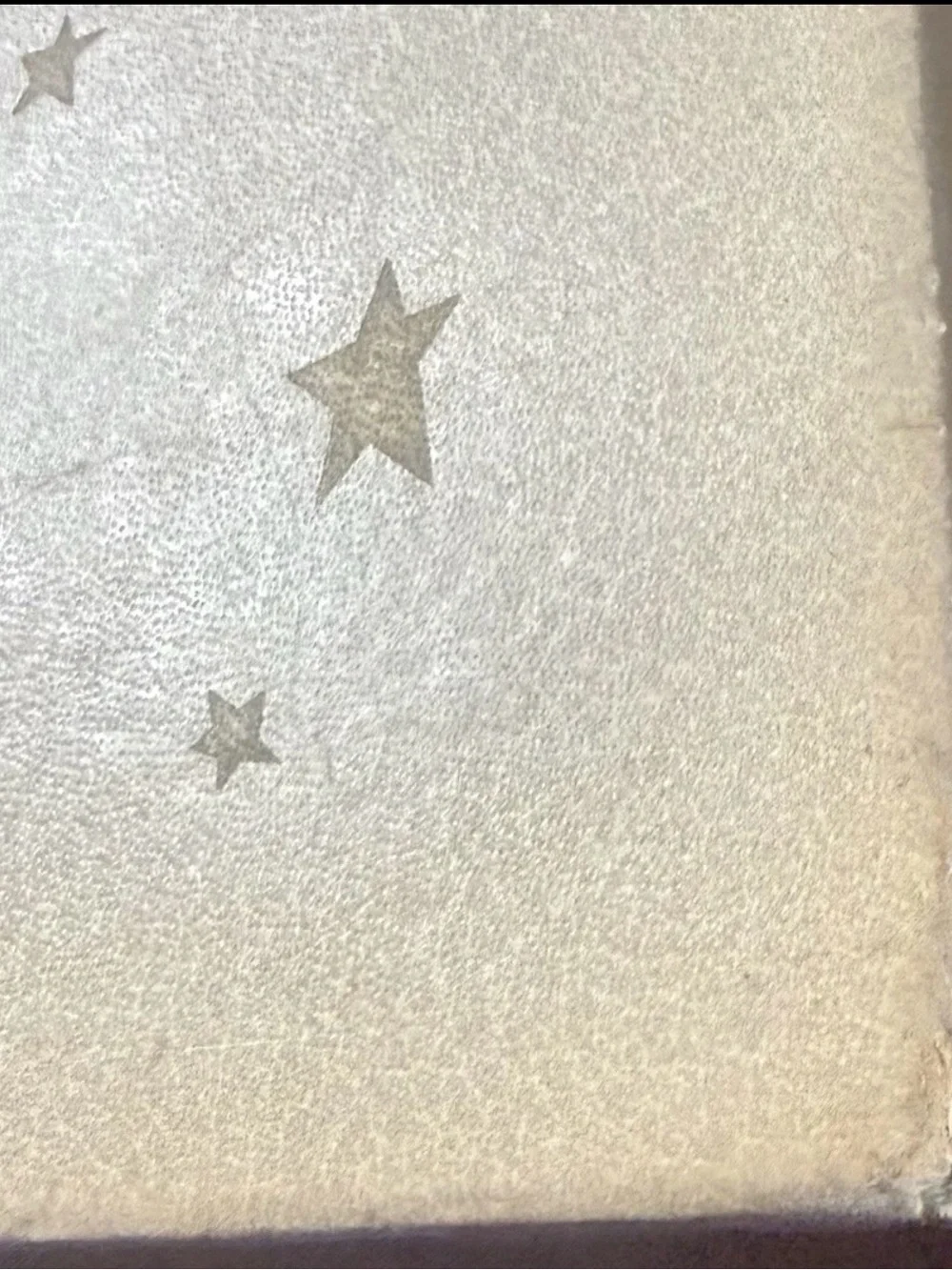 MCM Vintage Jewelry Box 1950s-1960s Red Interior Star Design